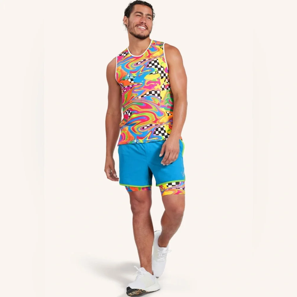 Brittany Allen x Peloton Solid Color Block Running Short Size Large